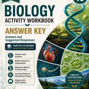 ICSE Class 10 Biology Activity Workbook – Answer Key